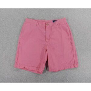 Vineyard Vines Flat‎ Front Casual CLUB Shorts (Men's 34) Pink -9"